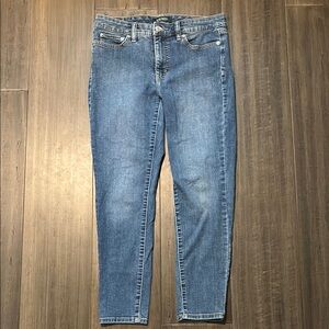 Ralph Lauren Blue Premier Skinny Ankle Jeans